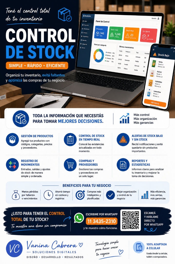 Volante Control de Stock